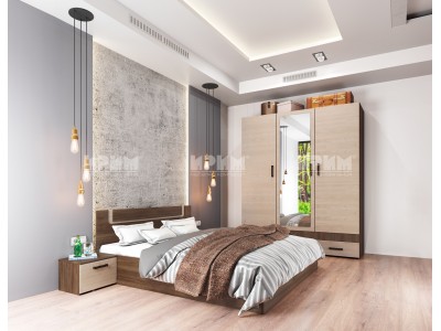 Σετ Κρεβατοκάμαρας City 7038